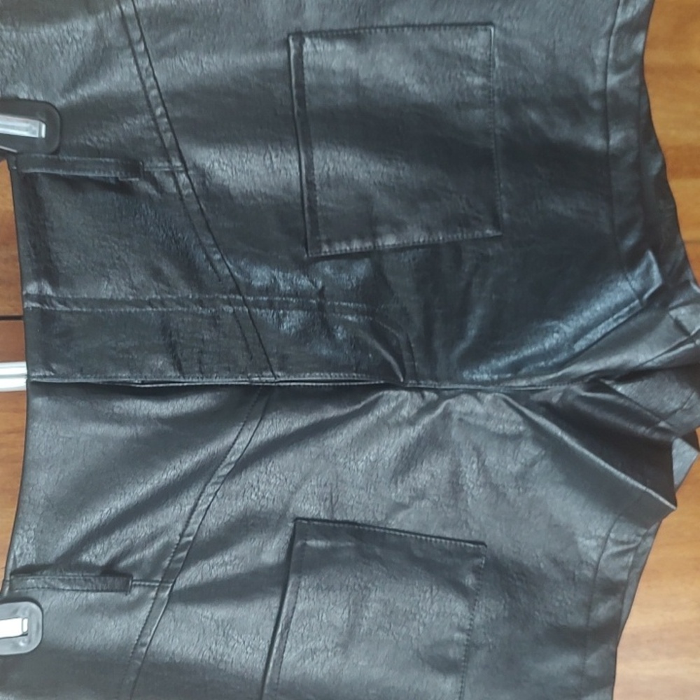 Olivaceous High Waist Black Women's Shorts - Picture 2 of 5